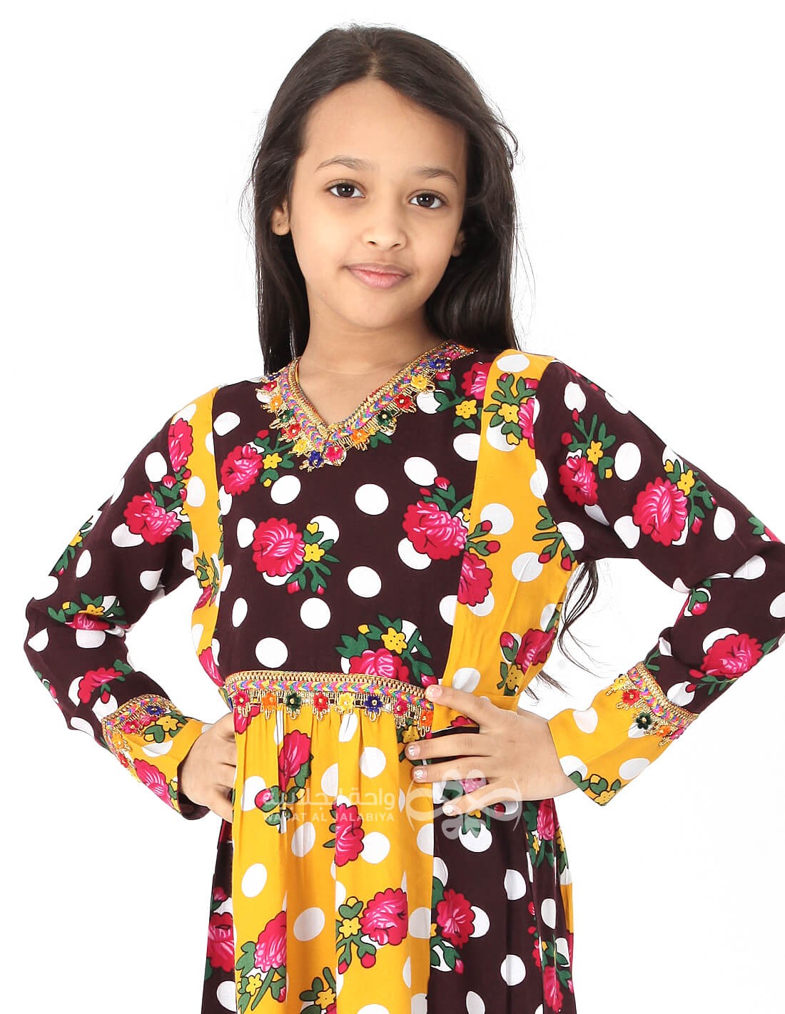 traditional floral imprint kids