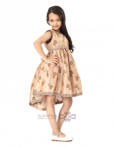 kids jalabia embroidered