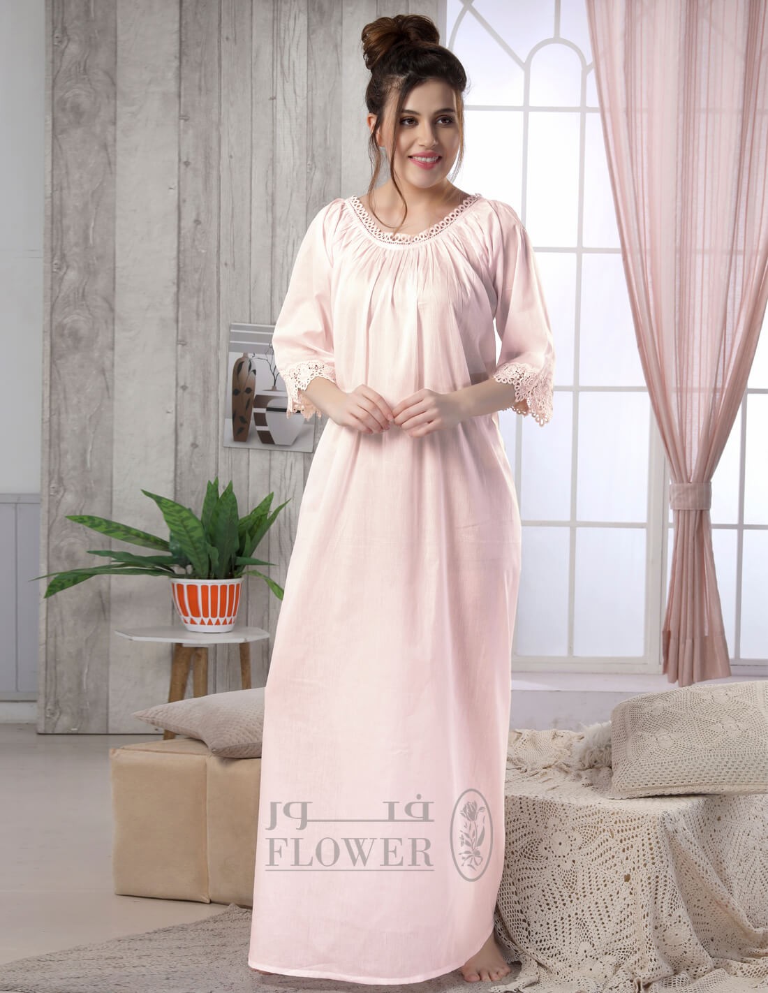 long homewear bawal dress