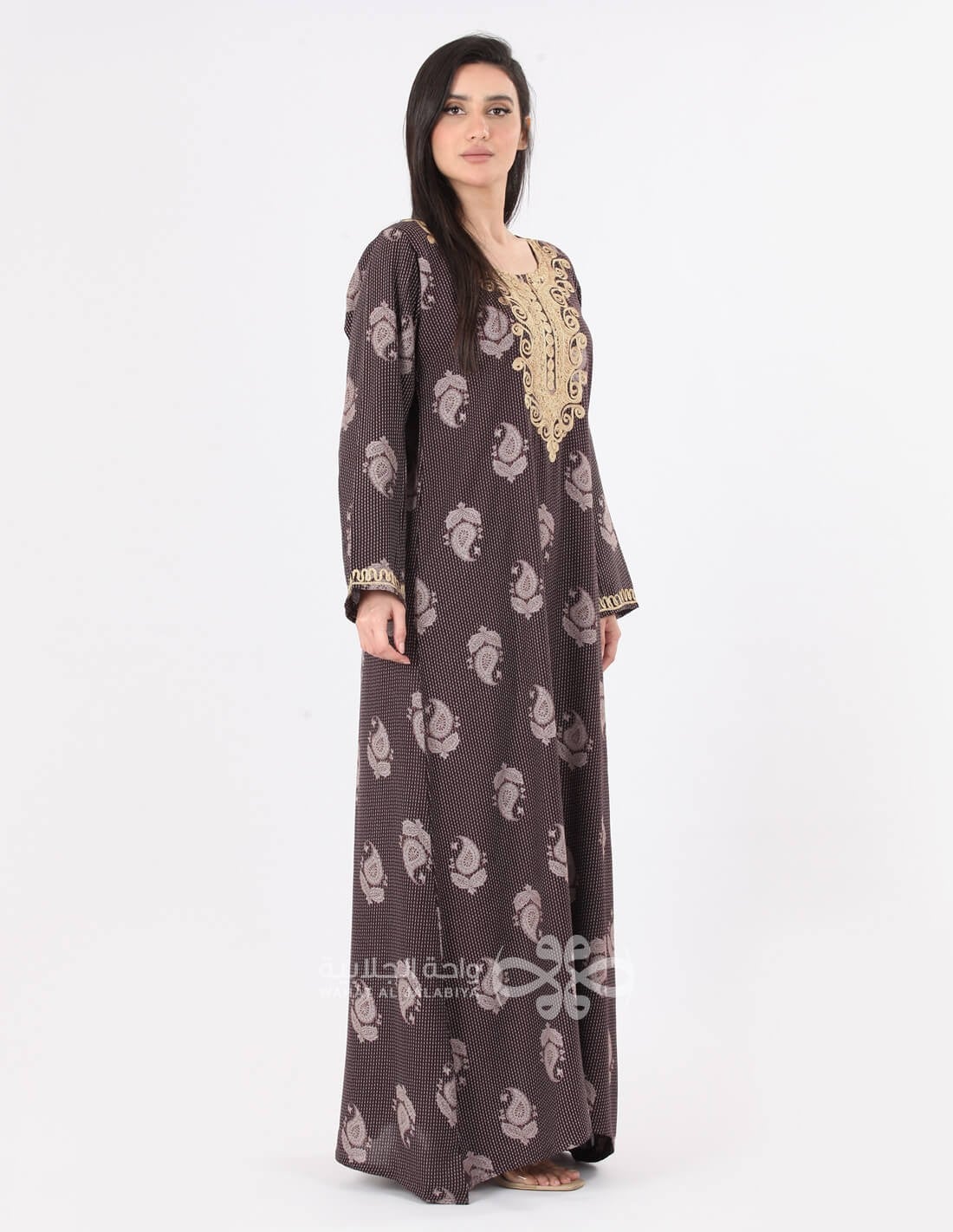 floral homewear jalabiya