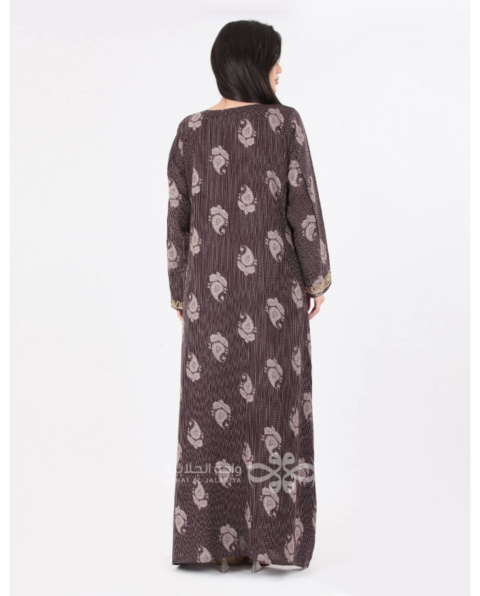 floral homewear jalabiya