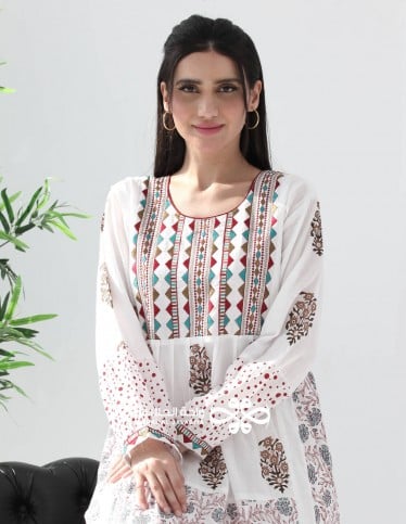 cloche jalabiya long sleeve