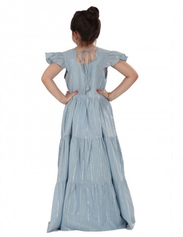 half sleeve embroidered kids jalabiya