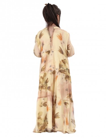 chiffon kids jalabiya