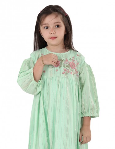 wide sleeve kids jalabiya
