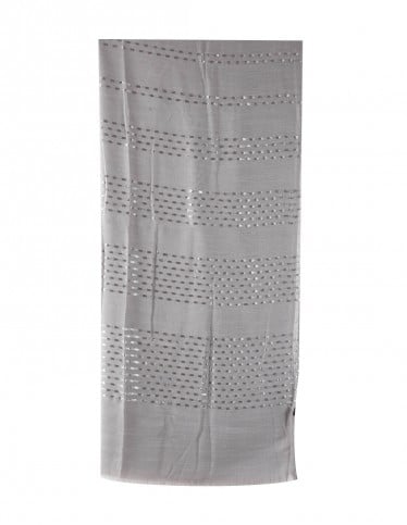 silk threads cotton scarf