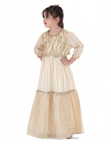 embroidered kids caftan