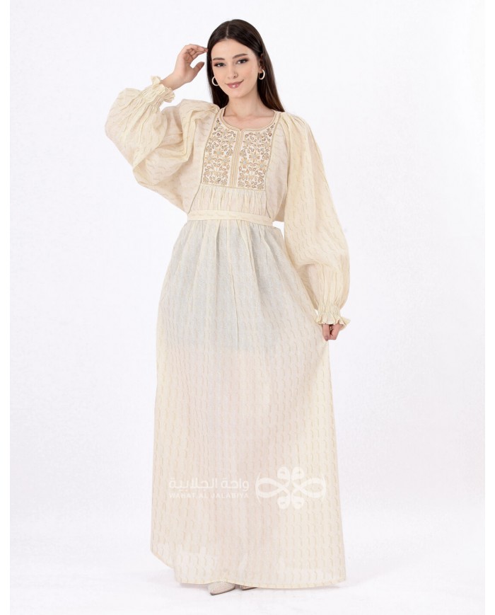hosting caftan with belt