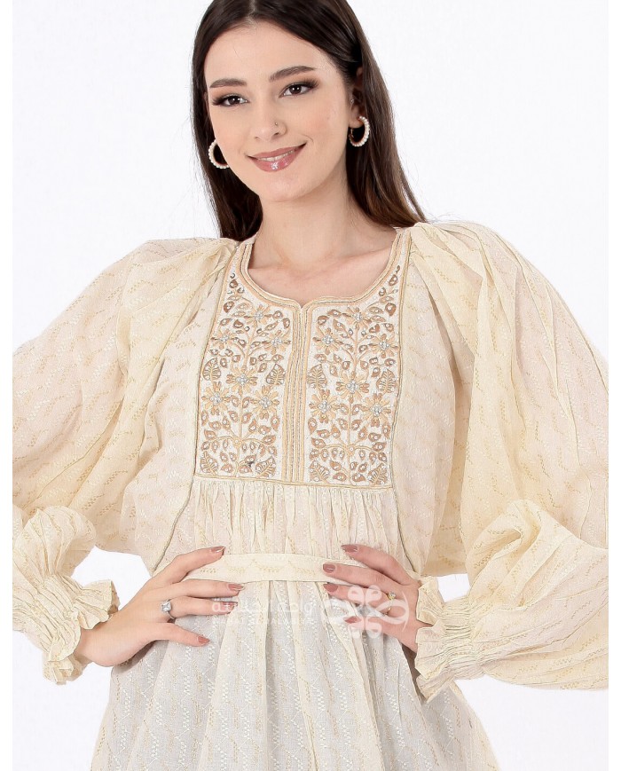 hosting caftan with belt