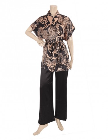 floral pajama set