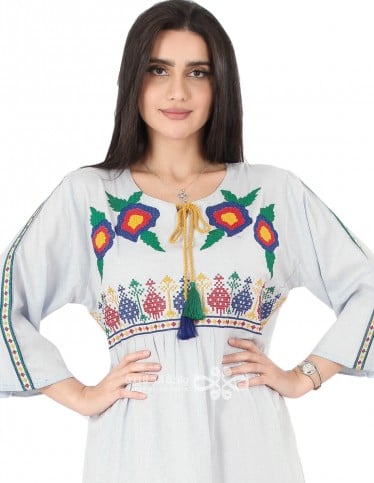 embroidered hosting jalabiya