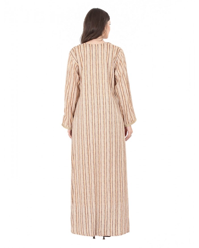 lite embroidered jalabiya