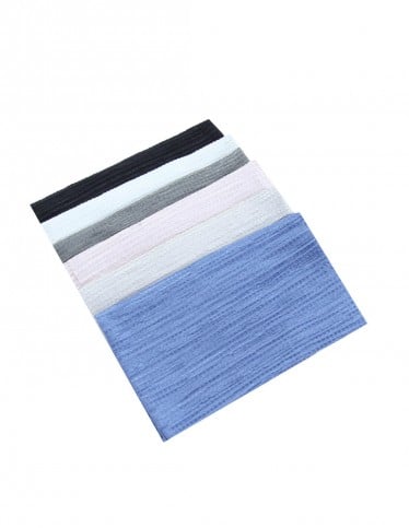 plain wavey headscarf