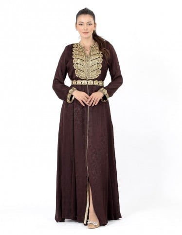 luxury embroidered jalabiya