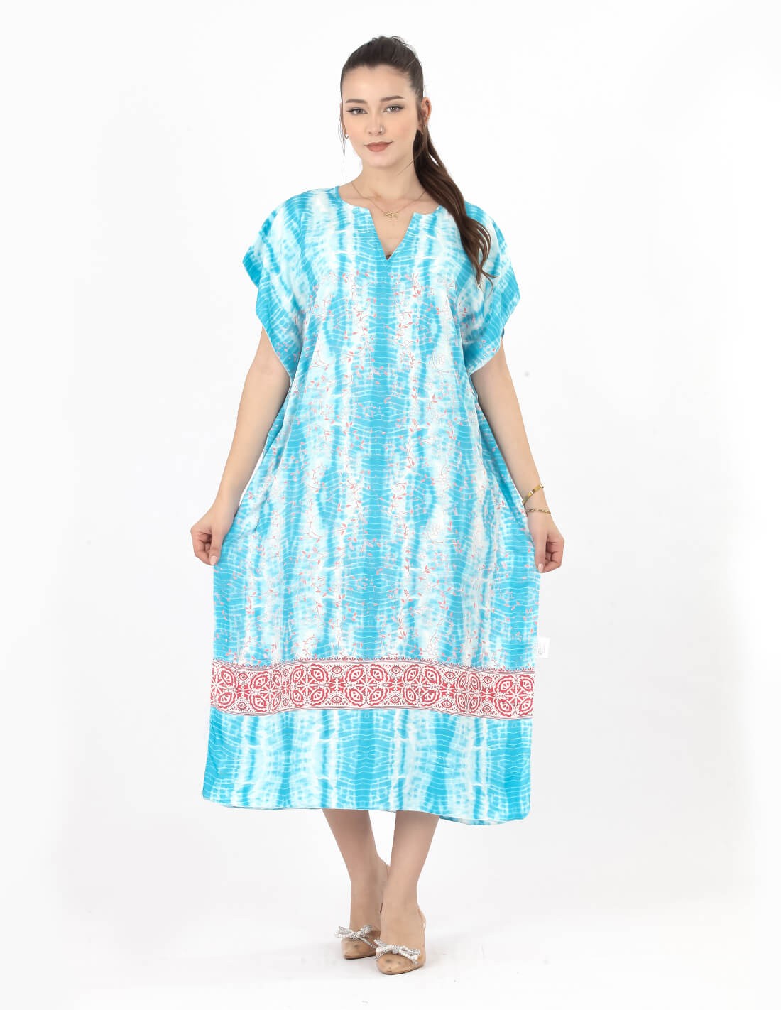 short butterflycut caftan