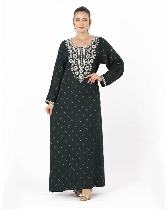 homewear long sleeve jalabiya
