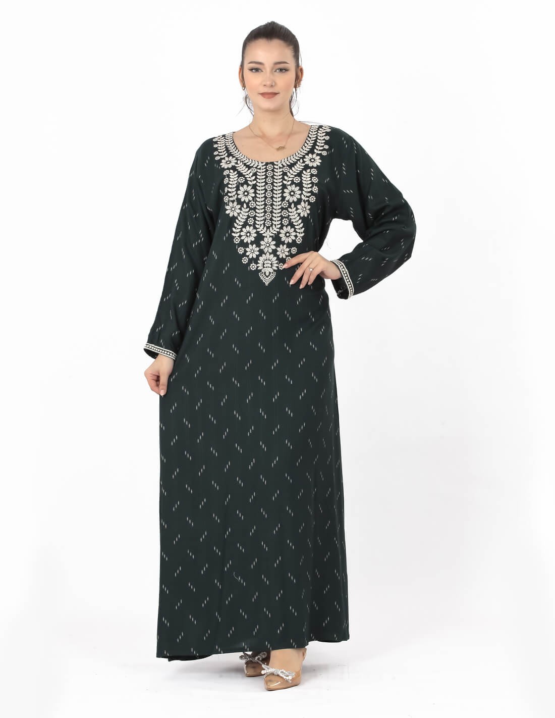 homewear long sleeve jalabiya