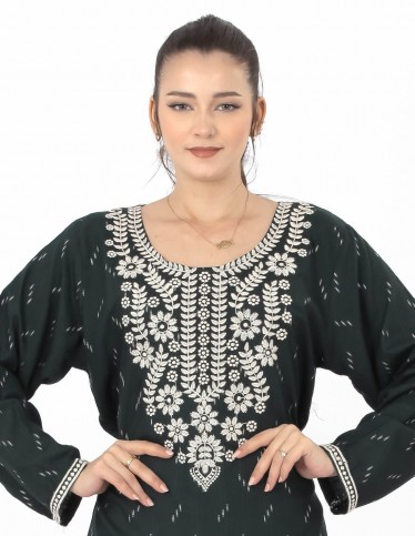 homewear long sleeve jalabiya