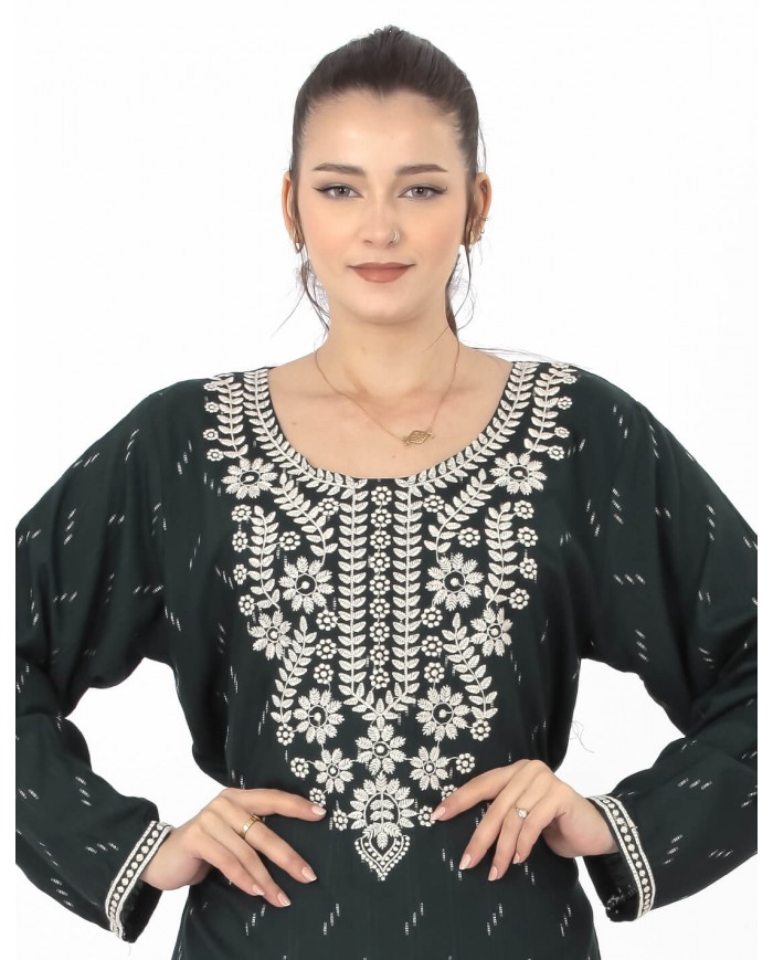 homewear long sleeve jalabiya