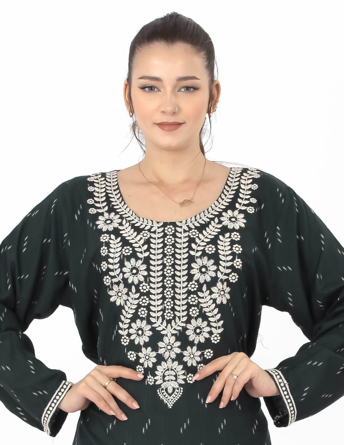 homewear long sleeve jalabiya