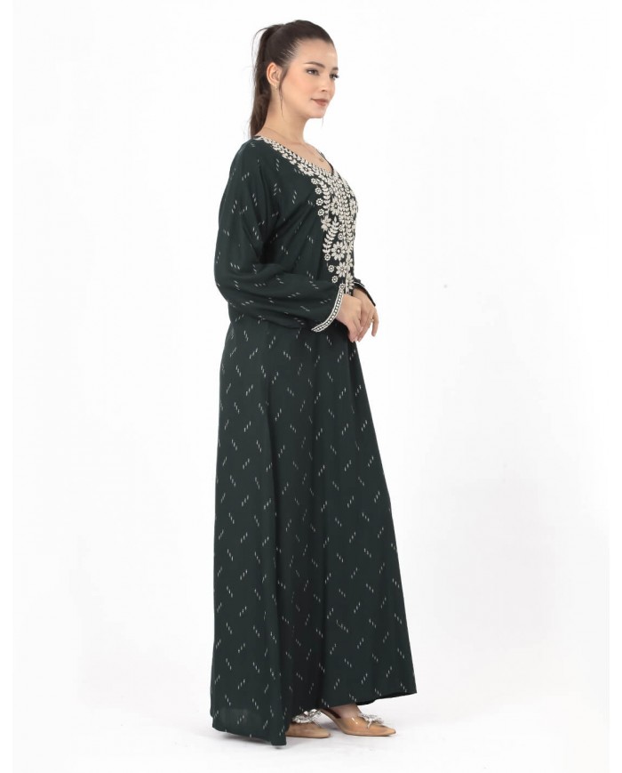homewear long sleeve jalabiya