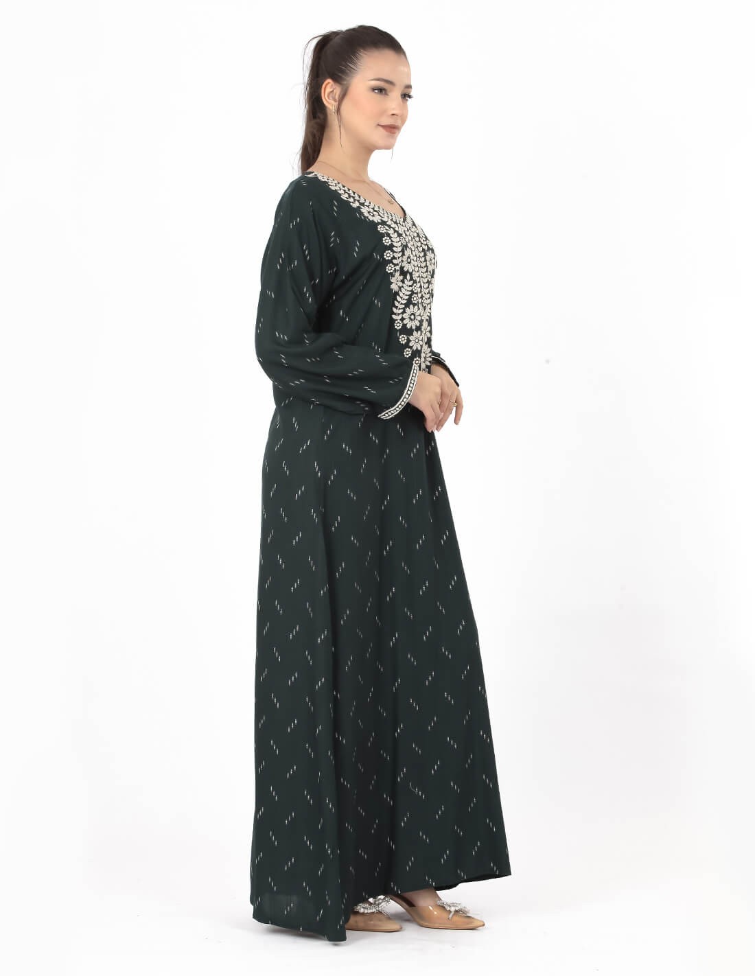 homewear long sleeve jalabiya