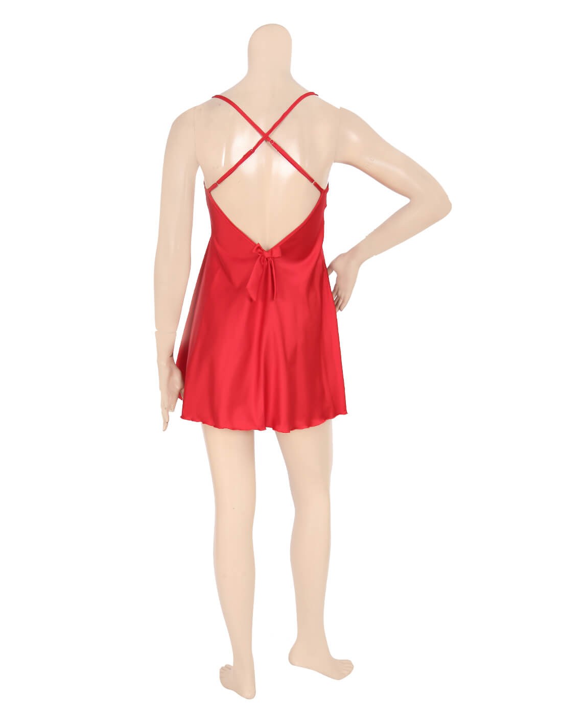 short babydoll with fur