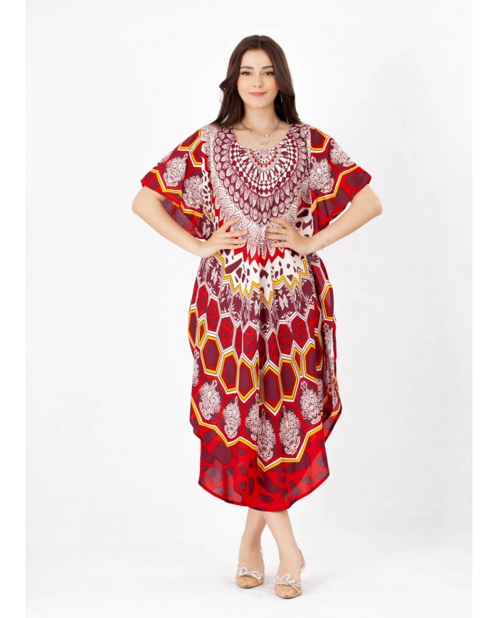 short homewear jalabiya half sleeve