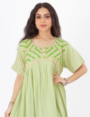 plain homewear jalabiya short