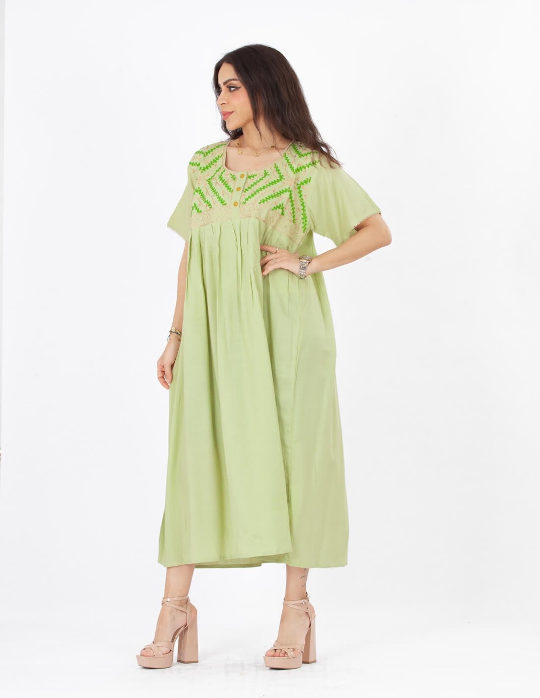 plain homewear jalabiya short
