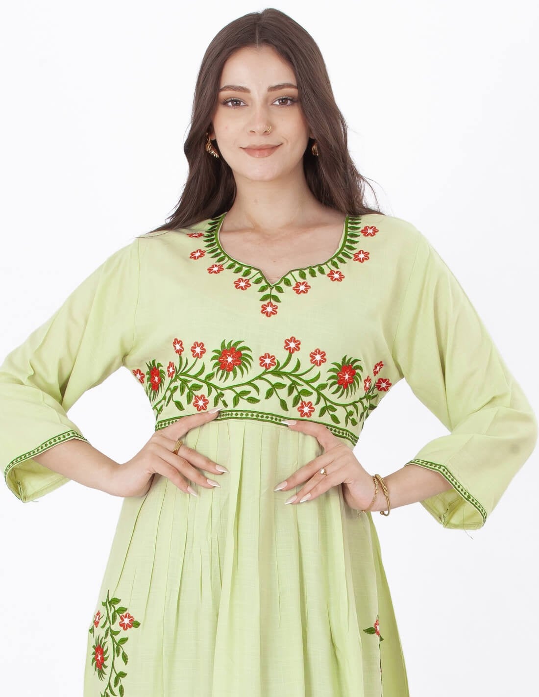 sleeve cut hosting jalabiya