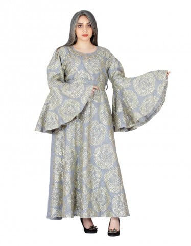 luxury jaabiya cloche sleeve
