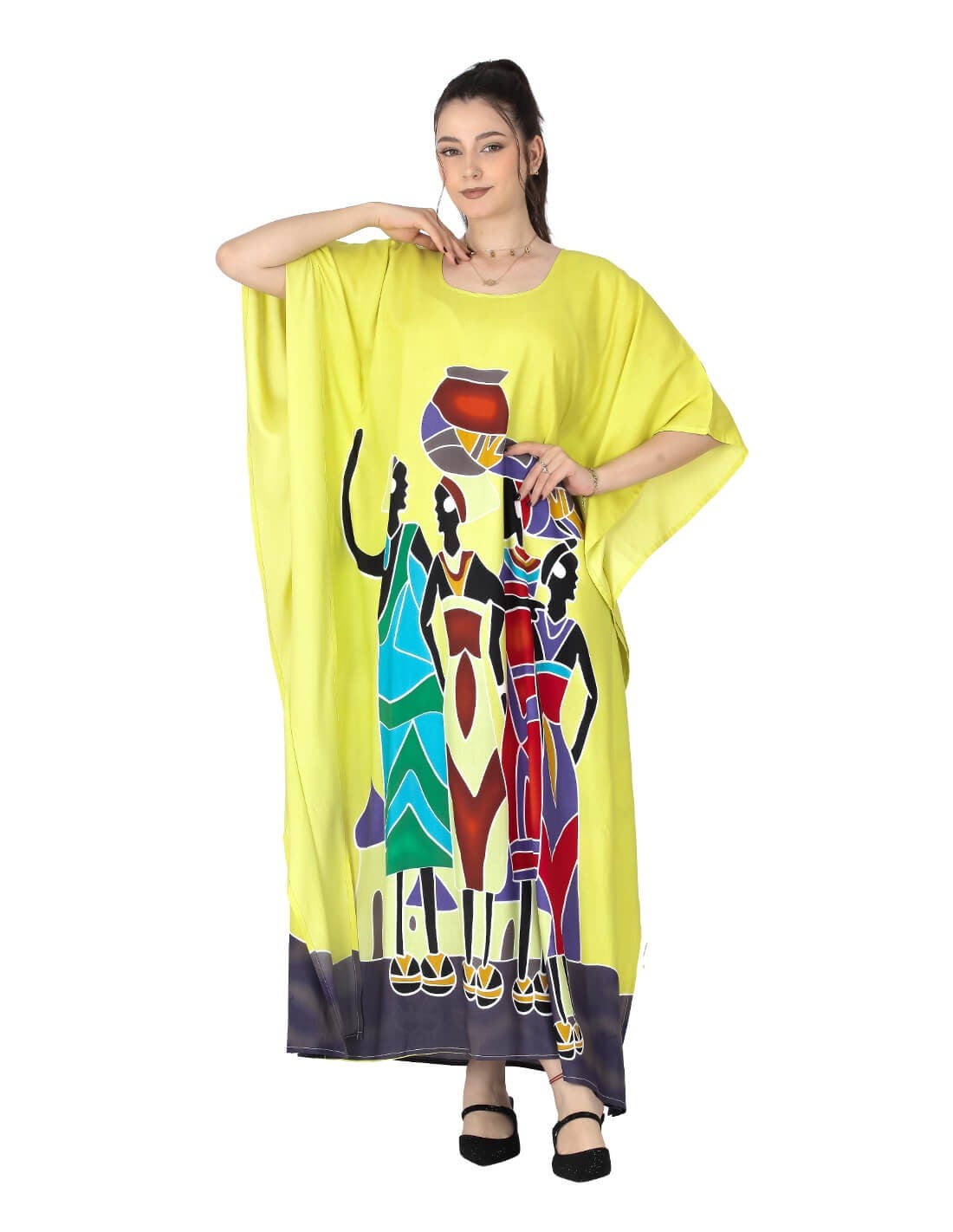 modern butterfly homewear jalabiya