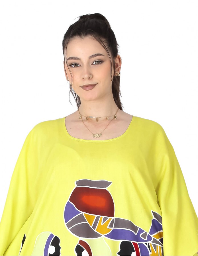 modern butterfly homewear jalabiya