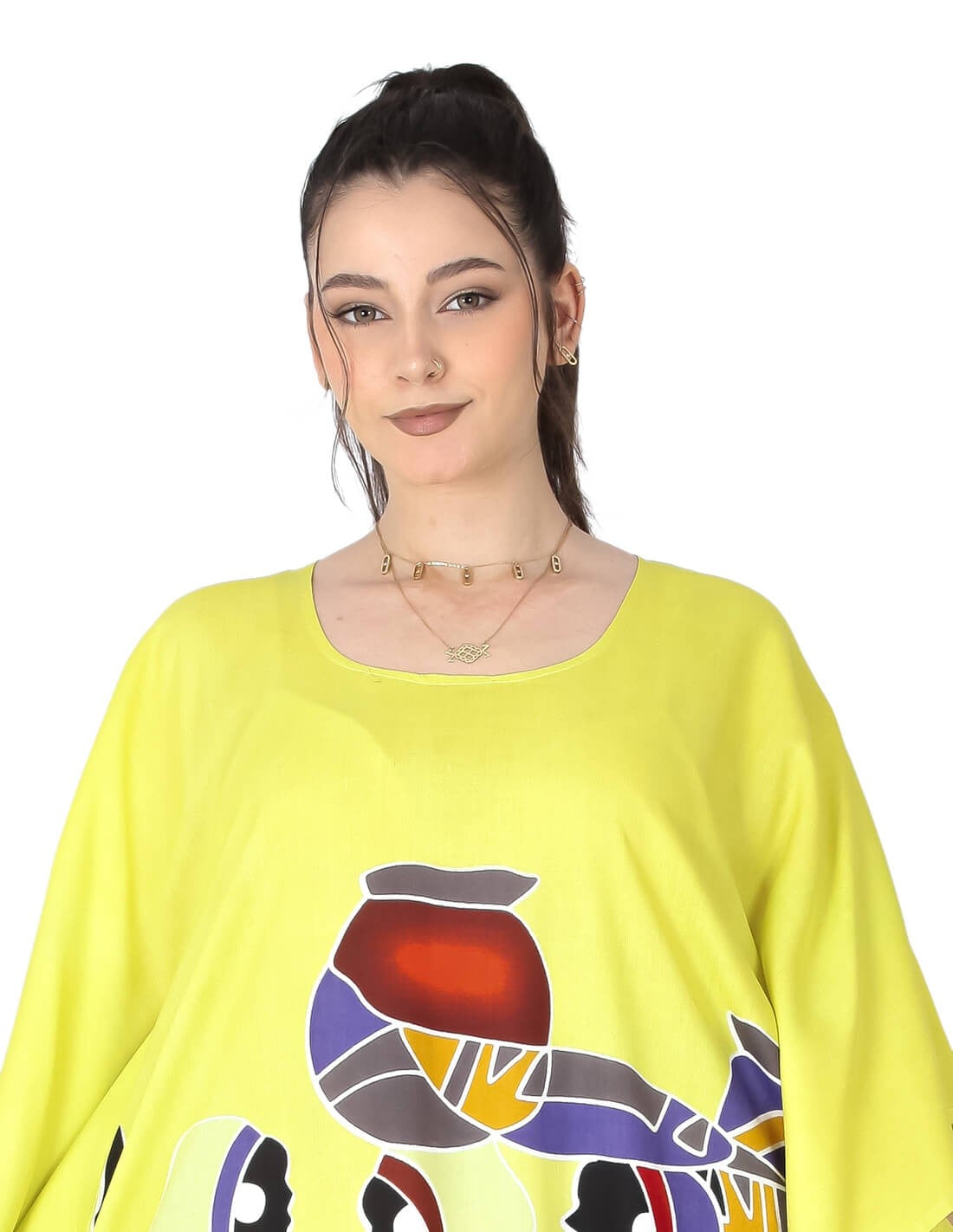 modern butterfly homewear jalabiya