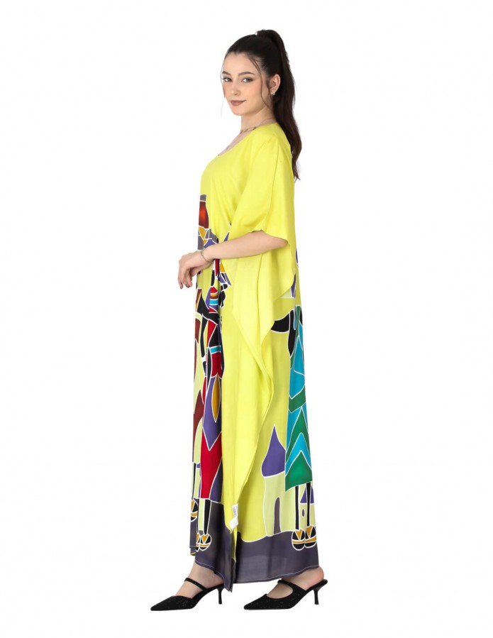 modern butterfly homewear jalabiya