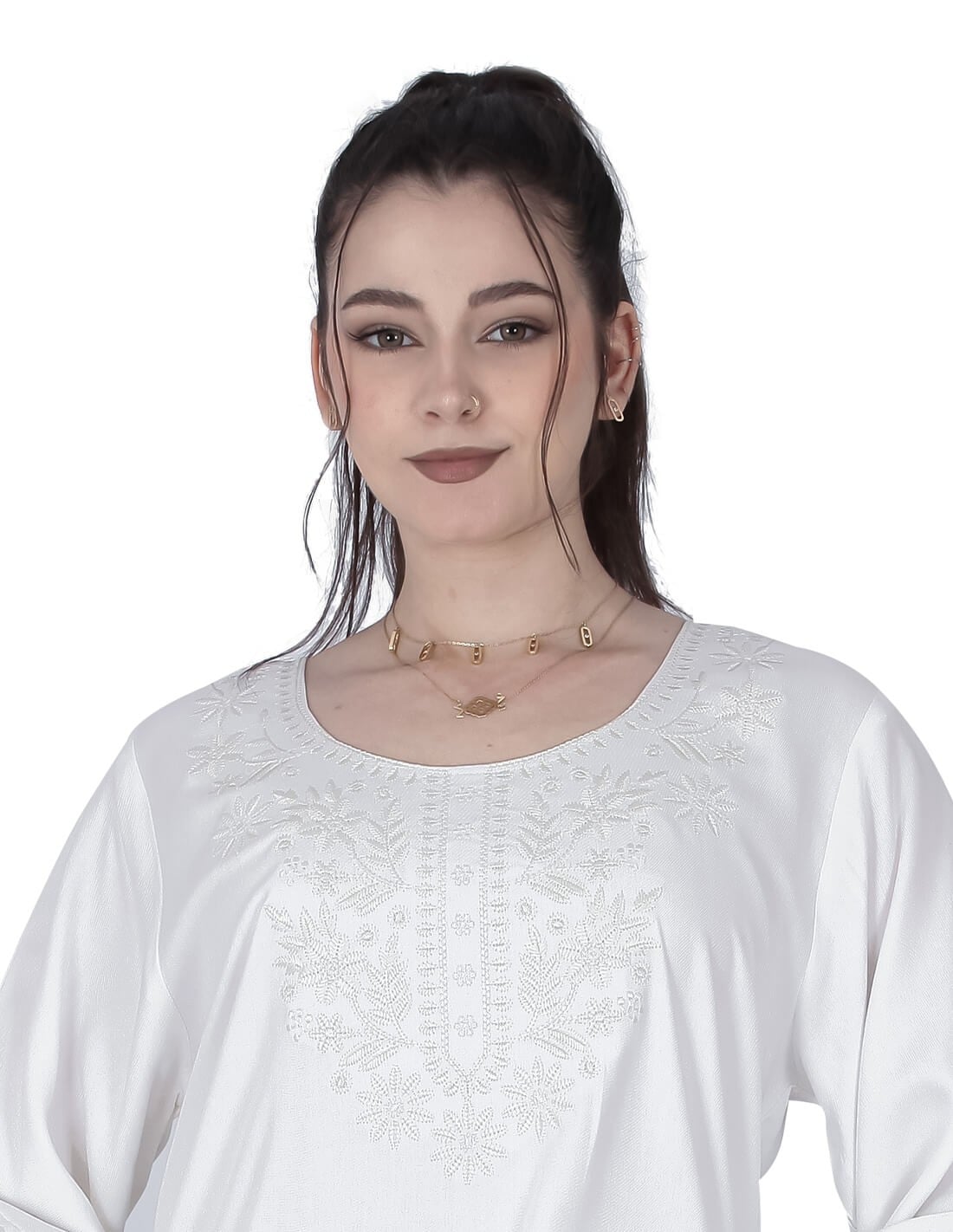 long sleeve hajj jalabiya