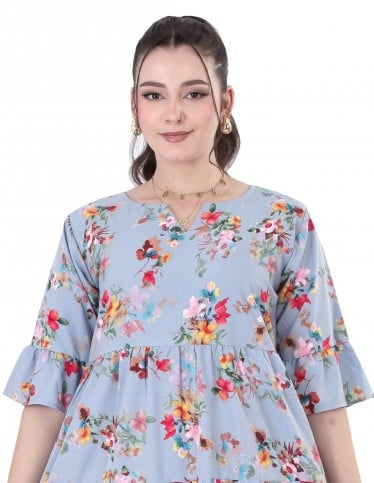 half sleeve homewear jalabiya