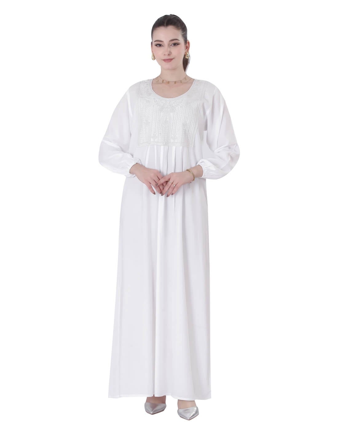 long sleeve hajj jalabiya