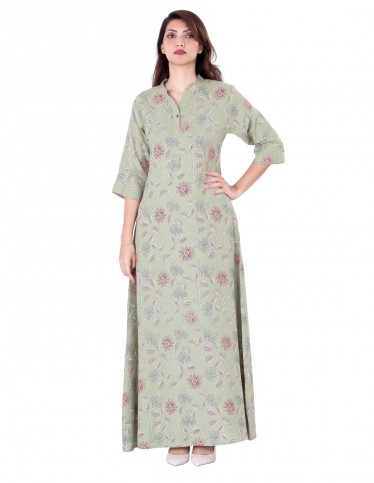 sleeve cut homewear jalabiya
