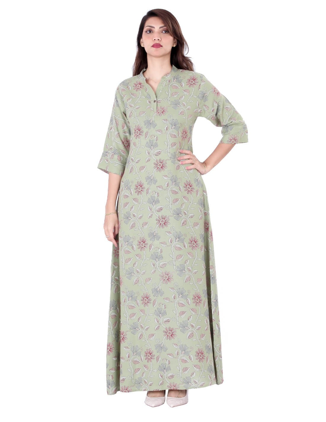 sleeve cut homewear jalabiya