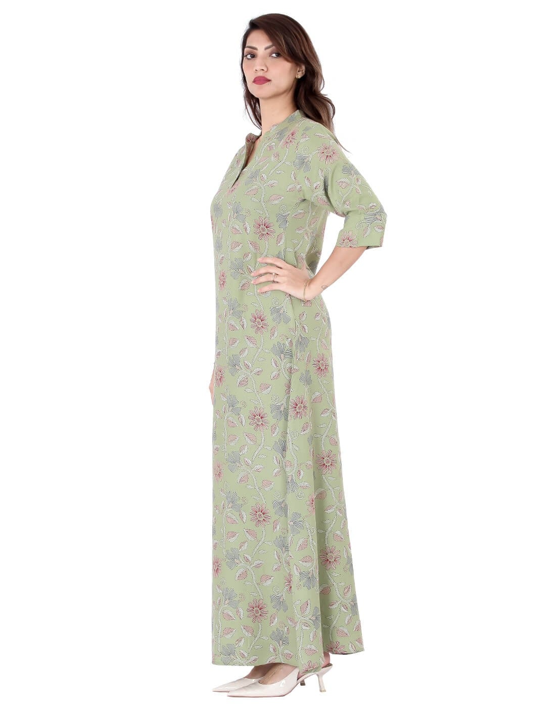 sleeve cut homewear jalabiya