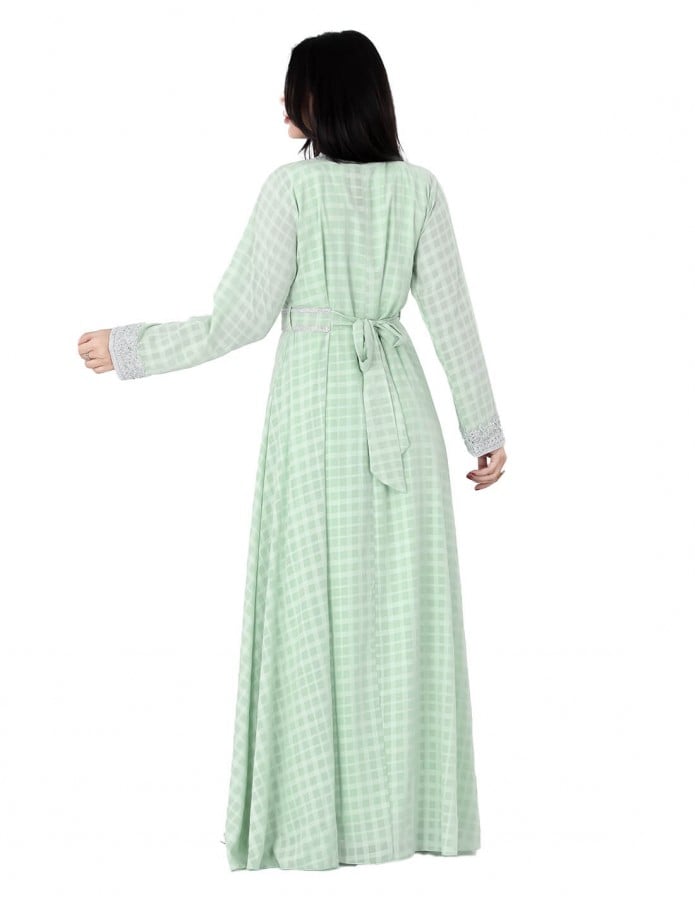 2 piece luxury checkers jalabiya