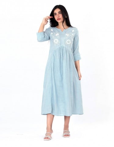 plain hosting jalabiya sleeve cut