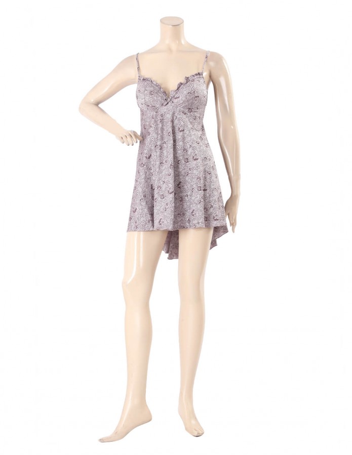 short babydoll floral lycra