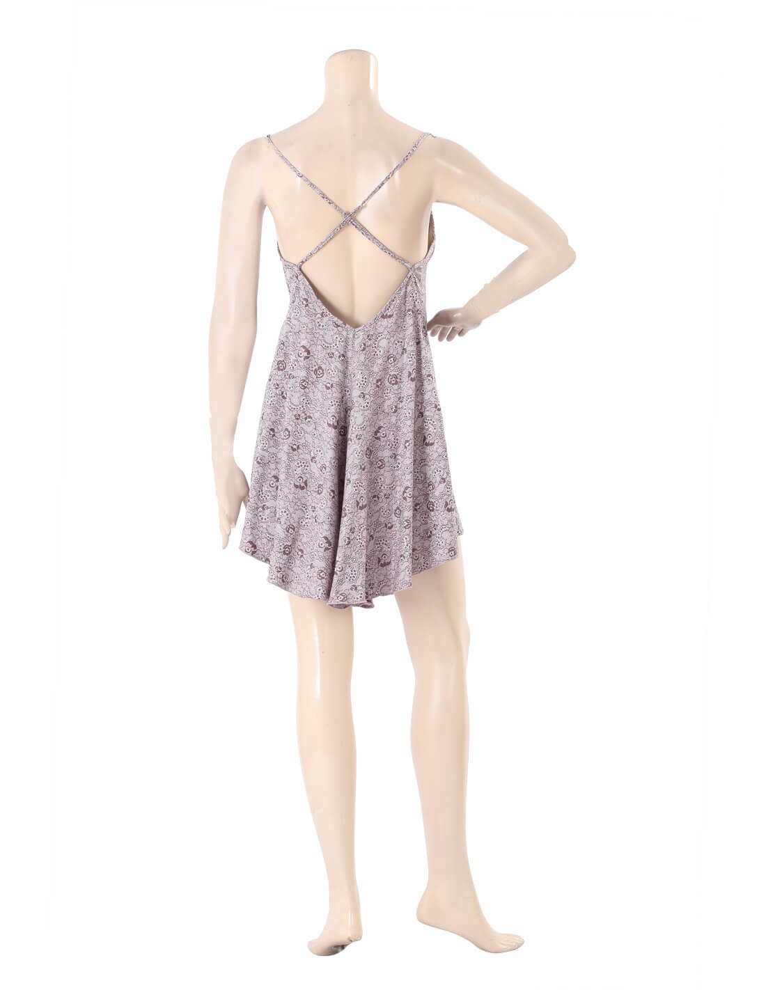 short babydoll floral lycra