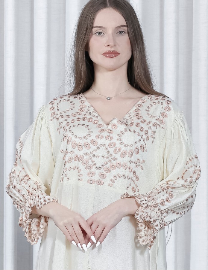 classic jalabiya lite design sleeve cut
