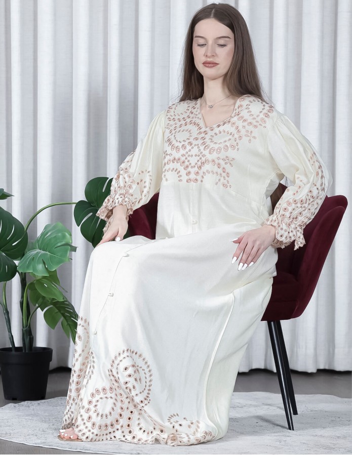 classic jalabiya lite design sleeve cut