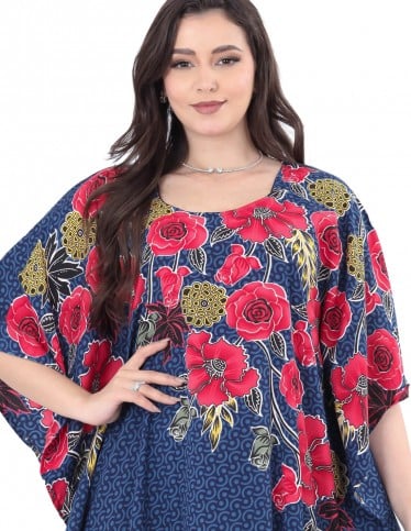A comfortable and elegant butterfly-cut jalabiya