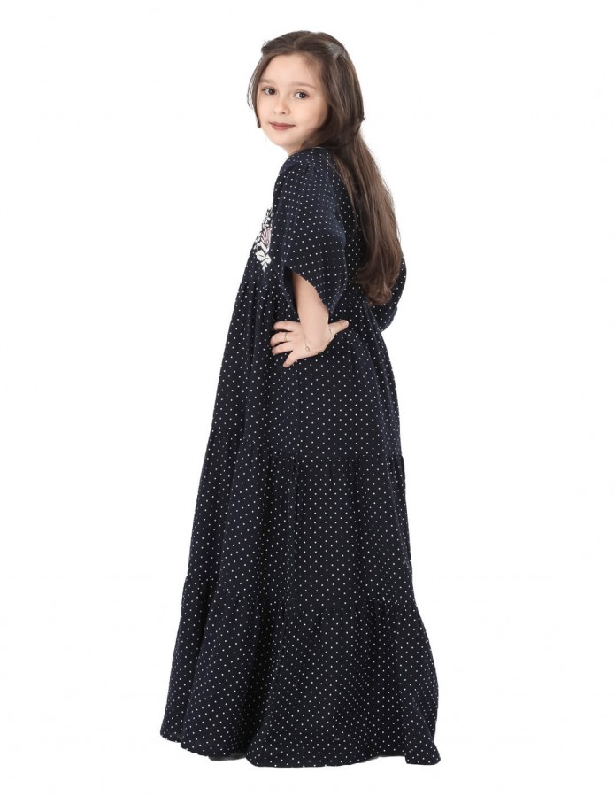 Polka Dotted Girls' Jilbab